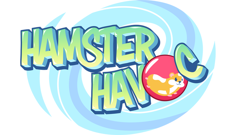 the logo for the game Hamster Havoc